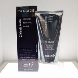DEFENAGE 2 MINUTE REVEAL FACE MASK, NIB